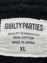 The Guilty Parties◆ジップパーカー/XL/コットン/BLK/無地_画像3