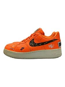 NIKE◆AIR FORCE 1 07 PRM JDI/エアフォースプレミアムジャストドゥイット/オレンジ/27cm/OR