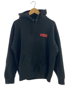 Supreme◆23SS/Fiend Hooded Sweatshirt/パーカー/M/コットン/ブラック/袖ヨゴレ有