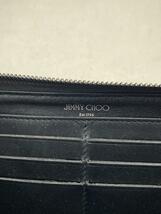 JIMMY CHOO◆長財布/レザー/BLK/星柄型押し/総柄/メンズ_画像3