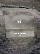 Y-3◆3S LS TEE/長袖Tシャツ/L/コットン/BLK/H44800_画像3