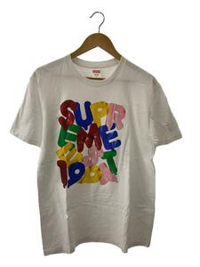 Supreme◆Tシャツ/M/コットン/WHT/プリント