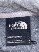 THE NORTH FACE◆ロゴプルオーバーパーカー/S/コットン/GRY/無地/509083_画像3