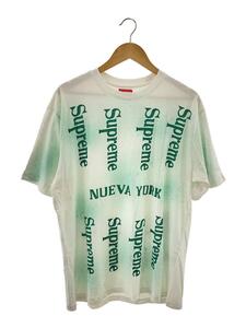 Supreme◆Tシャツ/M/コットン/WHT/20SS/Nueva York S/S Top