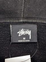 STUSSY◆パーカー/M/コットン/BLK/プリント/Z4000SAS20_画像3