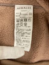 AURALEE◆BAGGY POLYESTER SWEAT HALF ZIP/スウェット/3/コットン/PNK/A9AP02PU_画像4