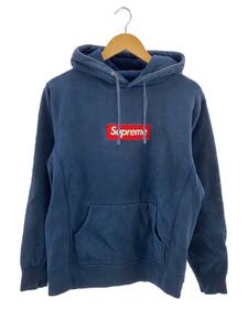 Supreme◆BOX LOGO HOODED SWEATSHIRT/パーカー/M/コットン/NVY