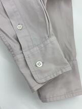 AURALEE◆washed finx twill shirt/長袖シャツ/0/コットン/PNK/A20SS04tn_画像5