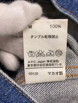 A.P.C.◆Gジャン/XS/コットン/IDG/無地_画像4