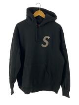 Supreme◆21SS/Swarovski S Logo Hooded Sweatshirt/パーカー/L/コットン/BLK_画像1