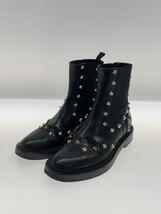 BALENCIAGA◆ブーツ/36/BLK/レザー_画像2