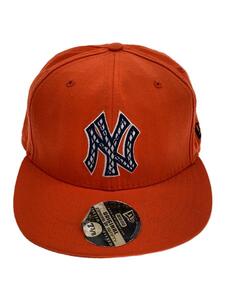 NEW ERA◆キャップ/7 3/8/ウール/ORN/メンズ/59FIFTY