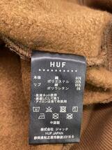 HUF◆パーカー/XL/コットン/BRW_画像4