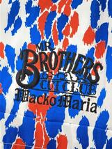 WACKO MARIA◆MR.BROTHERS CUT CLUB/レオパードアロハシャツ/XL/レーヨン/ブルー/MBCC-WM-HI02_画像4