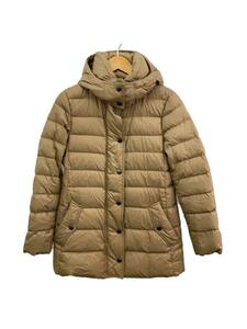 BURBERRY LONDON◆ロングダウンジャケット/42/ナイロン/BEG/B1C10-853-46