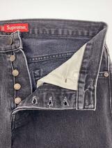 Supreme◆21AW/Stone Washed Black Slim Jean/30/コットン/BLK//_画像3