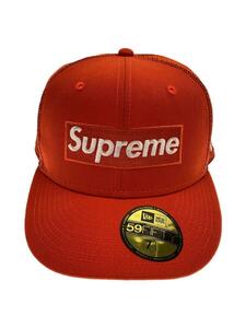 Supreme◆BOX LOGO MESH BACK CAP/キャップ/7 1/4/オレンジ/メンズ