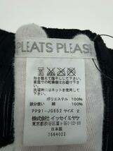 PLEATS PLEASE ISSEY MIYAKE◆ロングスカート/2/ポリエステル/BLK/PP91-JG652//_画像4