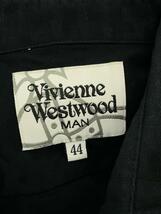 Vivienne Westwood MAN◆長袖シャツ/44/コットン/BLK/VW-WR-77653_画像3