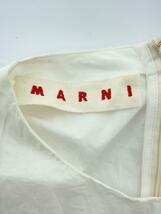 MARNI◆ノースリーブブラウス/38/コットン/WHT/S16CAMAT18A00TCB09//_画像3