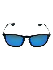 Ray-Ban◆サングラス/BLK/BLU/メンズ/RB 4187-F