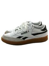 Reebok◆ローカットスニーカー/30cm/WHT/レザー/100202316//_画像1