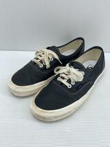 VANS◆authentic 44dx/ローカットスニーカー/27cm/BLK/レザー_画像2