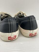 VANS◆authentic 44dx/ローカットスニーカー/27cm/BLK/レザー_画像9