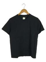 BATONER◆Tシャツ/1/コットン/BLK/無地//_画像1