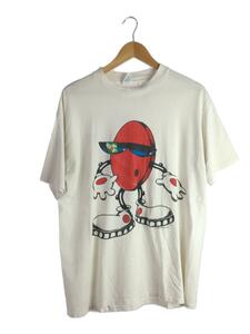 Spring Ford CLASSIC◆90s/7up/USA製/Tシャツ/XL/コットン/WHT/汚れ有