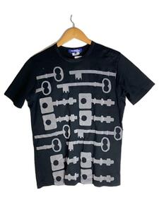 JUNYA WATANABE COMME des GARCONS MAN◆Tシャツ/M/コットン/BLK/WR-T001//