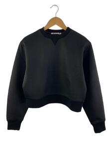 T by ALEXANDER WANG◆スウェット/XS/ポリエステル/BLK/無地/21-26-0560//