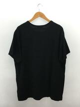 yohji yamamoto POUR HOMME◆Tシャツ/3/コットン/BLK/HG-T05-071//_画像2