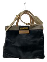 MARC BY MARC JACOBS◆ショルダーバッグ/レザー/BLK//_画像1