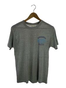 Champion◆Tシャツ/M/コットン/GRY/無地/トリコタグ/後期/染み込み/KAMEHAMEHA//