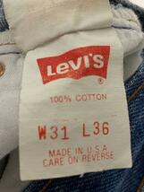 Levi’s◆ボトム/31/デニム/IDG/無地/501_画像5