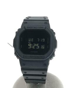 CASIO◆クォーツ腕時計/デジタル/ラバー/BLK/BLK/DW-5600BB