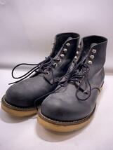 RED WING◆レースアップブーツ/US7/ブラック/8165//_画像2