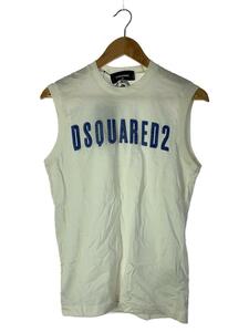 DSQUARED2◆ノースリーブカットソー/XS/コットン/WHT//