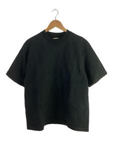 AURALEE◆STAND UP TEE Tシャツ/4 BLK/a20st01su//