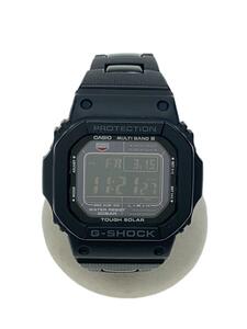 CASIO◆ソーラー腕時計・G-SHOCK/デジタル/BLK/BLK//