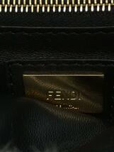 FENDI◆ハンドバッグ/レザー/BLK/無地/8BN244//_画像5