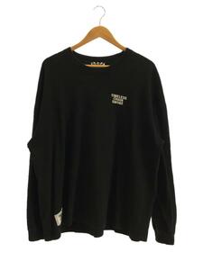 BUDSPOOL/TIMELESS CHAIN SMOKE/長袖Tシャツ/XL/コットン/BLK/黒//