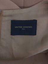 UNITED ARROWS◆半袖ワンピース/38/ポリエステル/CML/1526-672-2999//_画像3