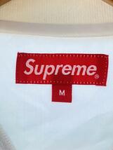 Supreme◆22FW/Heavenly Silk Polo ポロシャツ/M/シルク/WHT/総柄//_画像3