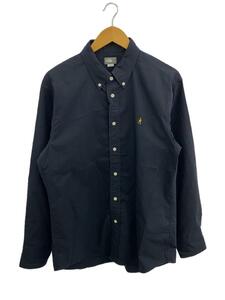 THE NORTH FACE◆L/S HIM RIDGE SHIRT_ロングスリーブヒムリッジシャツ/XL/ポリエステル/NVY//