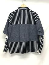 juvenile hall rollcall◆STRIPE JACKET/ジャケット/FREE/コットン/NVY/ストライプ/857//_画像2