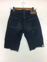 Levi’s◆ショーツ/31/デニム/60s/502/BIG E/SCOVILLジップ/ボタン裏刻印16/リメイク//_画像2