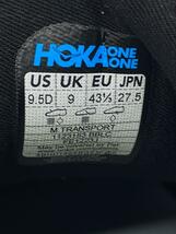 HOKA ONE ONE◆ローカットスニーカー/27.5cm/BLK/FE1223J_画像5
