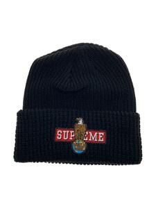 Supreme◆23FW/Eagle Beanie/ニットキャップ/FREE/アクリル/BLK/メンズ